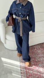 Lunra Kot Takım - Lacivert - Görsel 6