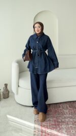 Risa Kot Takım - Lacivert