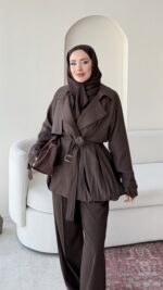 Sue Modal Trenç - Kahve