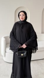 Ferih Elbise - Siyah - Görsel 3