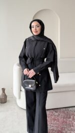 Soli Qupra Takım - Siyah - Görsel 5