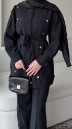 Soli Qupra Takım - Siyah - Görsel 7