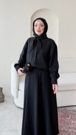 Vela Modal Takım - Siyah - Görsel 6