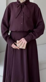 Vela Modal Takım - Mürdüm - Görsel 4