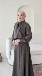 Vela Modal Takım - Kahve - Görsel 5