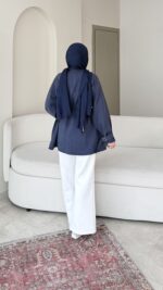 Eva Ceket - Lacivert - Görsel 7