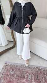 Eve Ceket - Siyah - Görsel 4