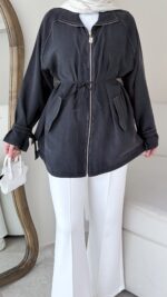 Eve Ceket - Siyah - Görsel 5