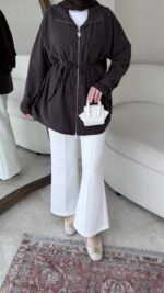 Eva Ceket - Kahve - Görsel 5