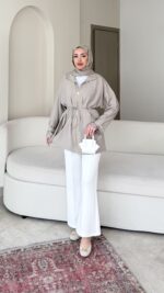 Eva Ceket - Vizon - Görsel 3