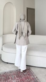 Eva Ceket - Vizon - Görsel 6