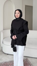 Helen Gömlek - Siyah - Görsel 2