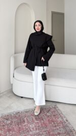 Helen Gömlek - Siyah - Görsel 4