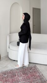 Helen Gömlek - Siyah - Görsel 6