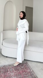 Helen Gömlek - Beyaz - Görsel 5