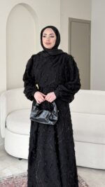 Pırıl Elbise - Siyah - Görsel 3