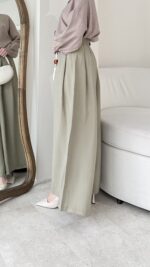 Liva Modal Pantalon - Yeşil - Görsel 2