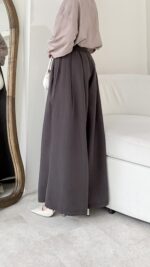 Liva Modal Pantalon - Kahve - Görsel 2