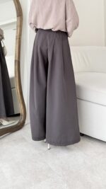 Liva Modal Pantalon - Kahve - Görsel 3