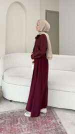 Karsu Gömlek - Bordo - Görsel 4