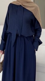 Karsu Gömlek - Lacivert - Görsel 3