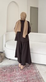 Karsu Gömlek - Kahve - Görsel 7