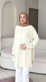 Merli Gömlek - Sarı - Görsel 2