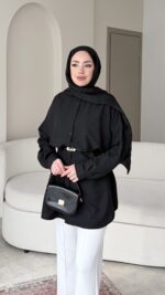 Merli Gömlek - Siyah