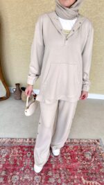 Lisa Oyşo Takım - Bej - Görsel 6