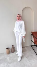 Siva Oyşo Takım - Beyaz