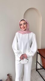 Siva Oyşo Takım - Beyaz - Görsel 2