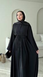 Elvis Bağlamalı Elbise - Siyah ( Ön sipariş bayram sonrası çıkacaktır  ) - Görsel 3