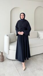 Elvis Bağlamalı Elbise - Lacivert ( Ön sipariş bayram sonrası çıkacaktır  )