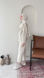 Ekose Scuba Sweat - Mint Yeşili - Görsel 6