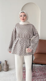 Ekose Scuba Sweat - Mor - Görsel 2