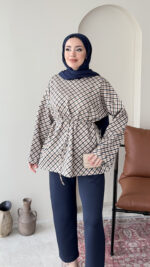 Ekose Scuba Sweat - Lacivert - Görsel 2