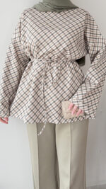 Ekose Scuba Sweat - Yeşil - Görsel 3