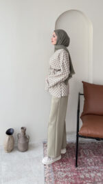 Ekose Scuba Sweat - Yeşil - Görsel 7