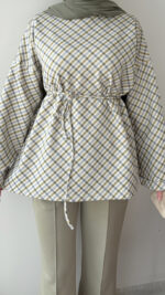 Ekose Scuba Sweat - Yeşil & Mavi - Görsel 4