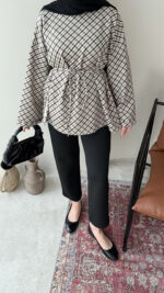 Ekose Scuba Sweat - Siyah - Görsel 3