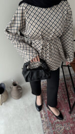 Ekose Scuba Sweat - Siyah - Görsel 5