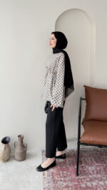 Ekose Scuba Sweat - Siyah - Görsel 7