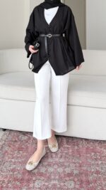 Meva Gömlek - Siyah - Görsel 3