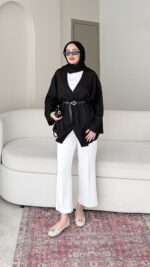 Meva Gömlek - Siyah - Görsel 4