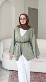 Meva Gömlek - Yeşil