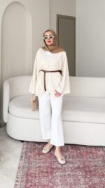 Meva Gömlek - Taş - Görsel 4