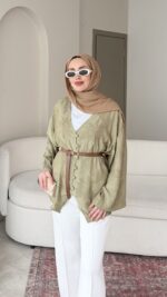 Lizge Gömlek - Yeşil