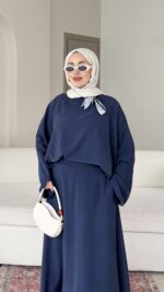 Yesra Modal Takım - Lacivert - Görsel 2