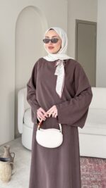 Yesra Modal Takım - Kahve - Görsel 2