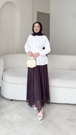 Selva Kemerli Gömlek – Beyaz - Görsel 5